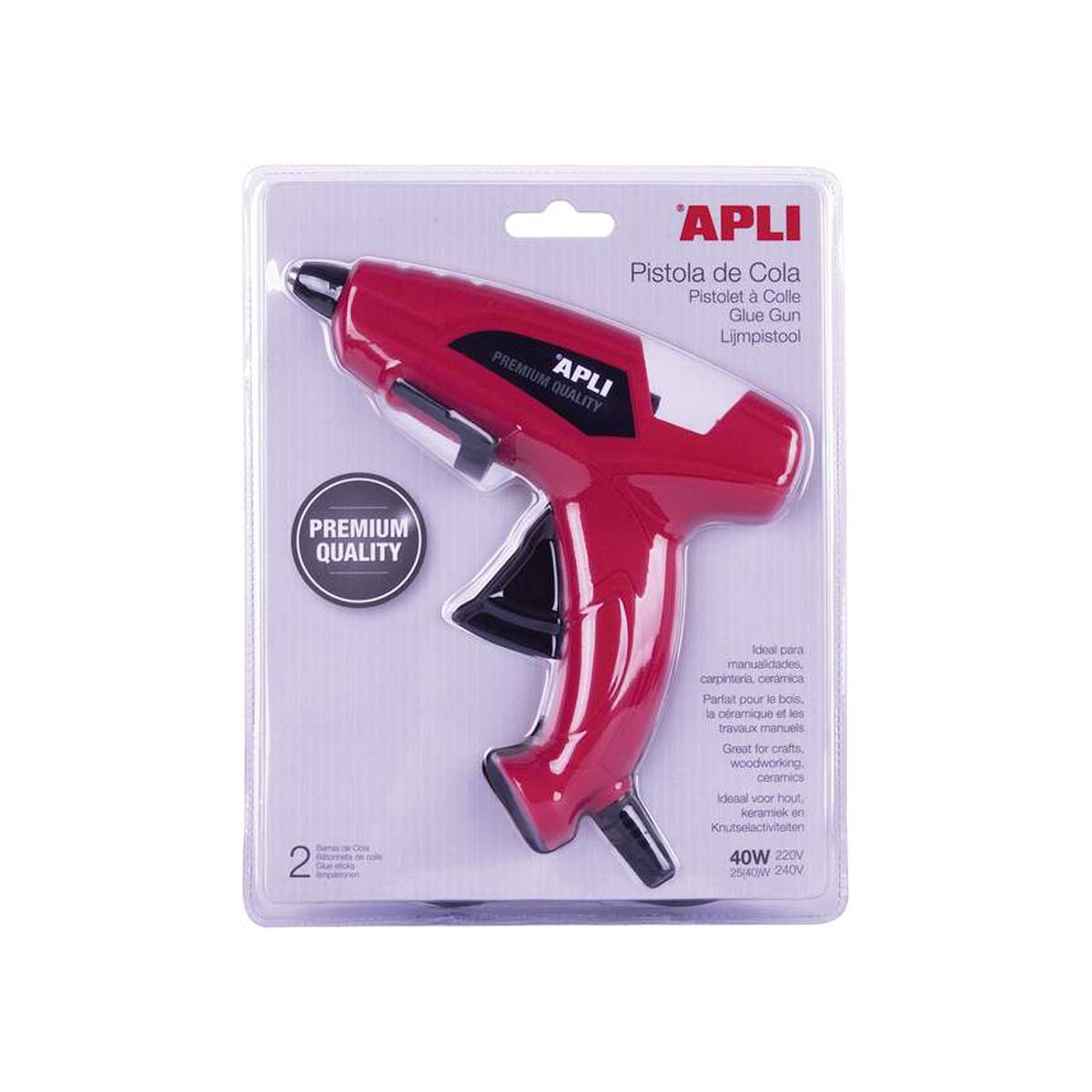 APLI PISTOLA COLA TERMOFUSIBLE