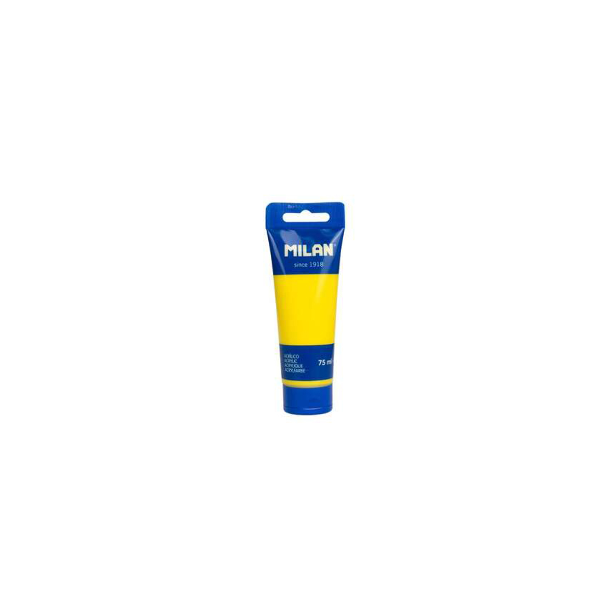 MILAN PINTURA 75ML AMARILLO 6U