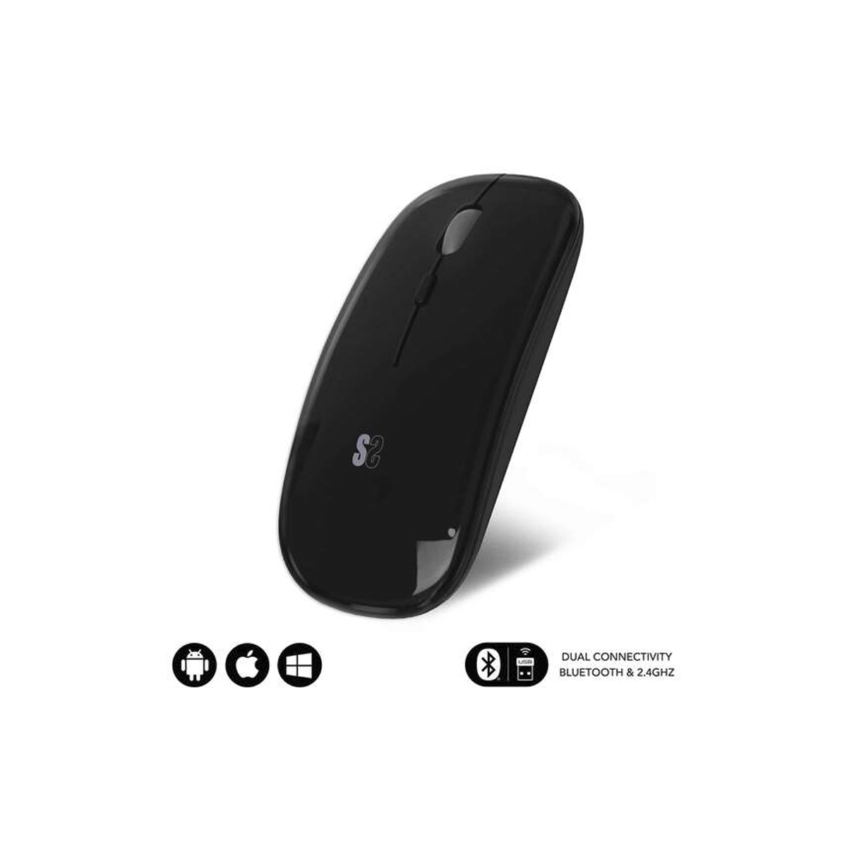 SUBBLIM RATON DUAL FLAT NEGRO