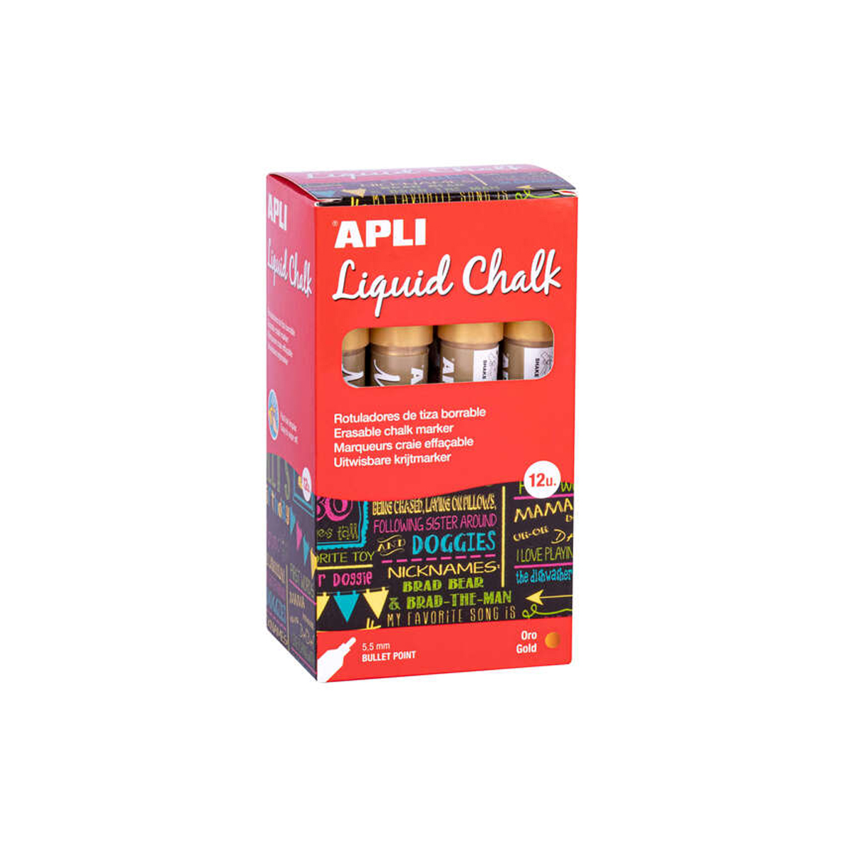 APLI ROTU TIZA LIQUIDA ORO 12U