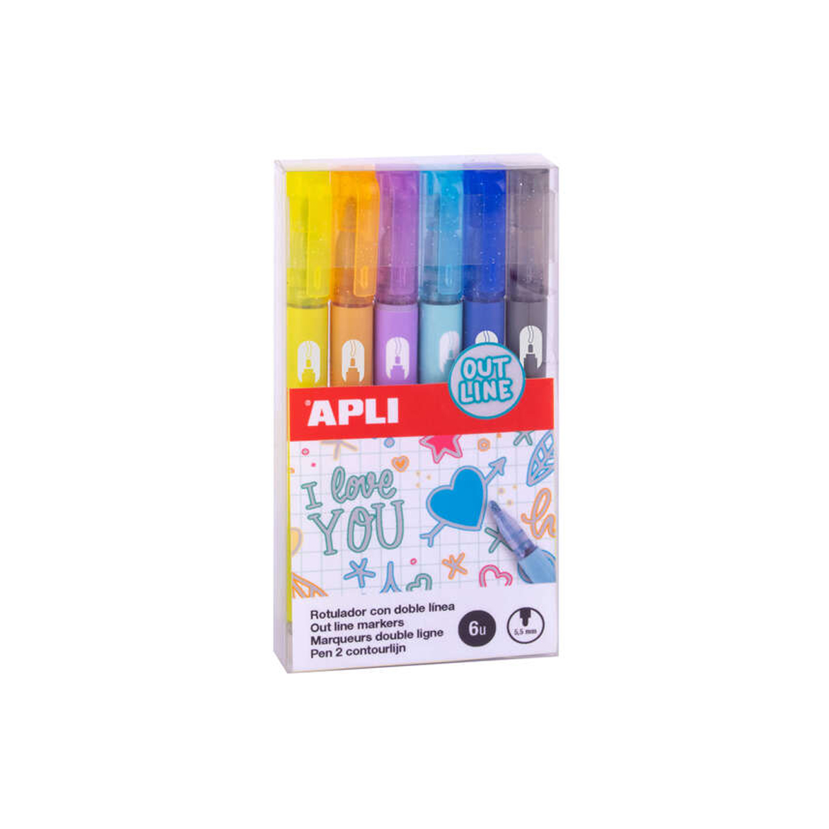 APLI ROTU DOBLE LINEA 5.5 6U