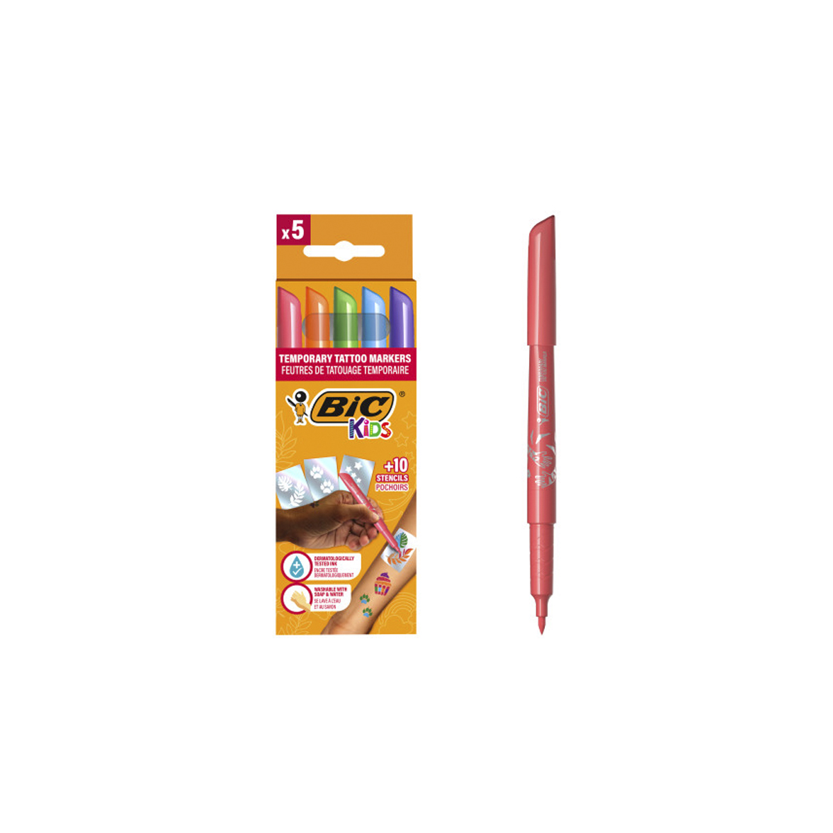 BIC KIDS TATUAJES TEMPORAL 15U