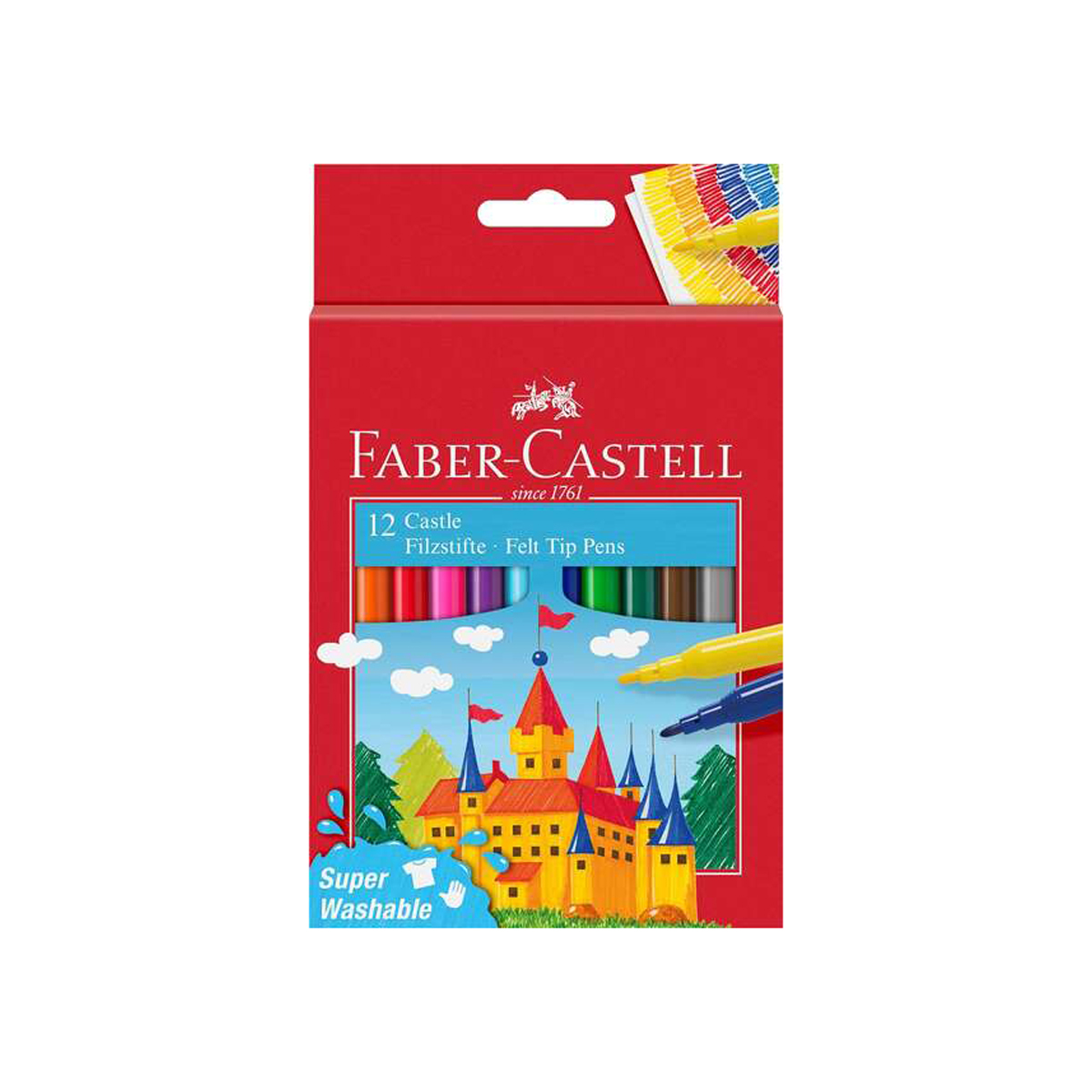 FABER ROTULADORES COLORES 12U