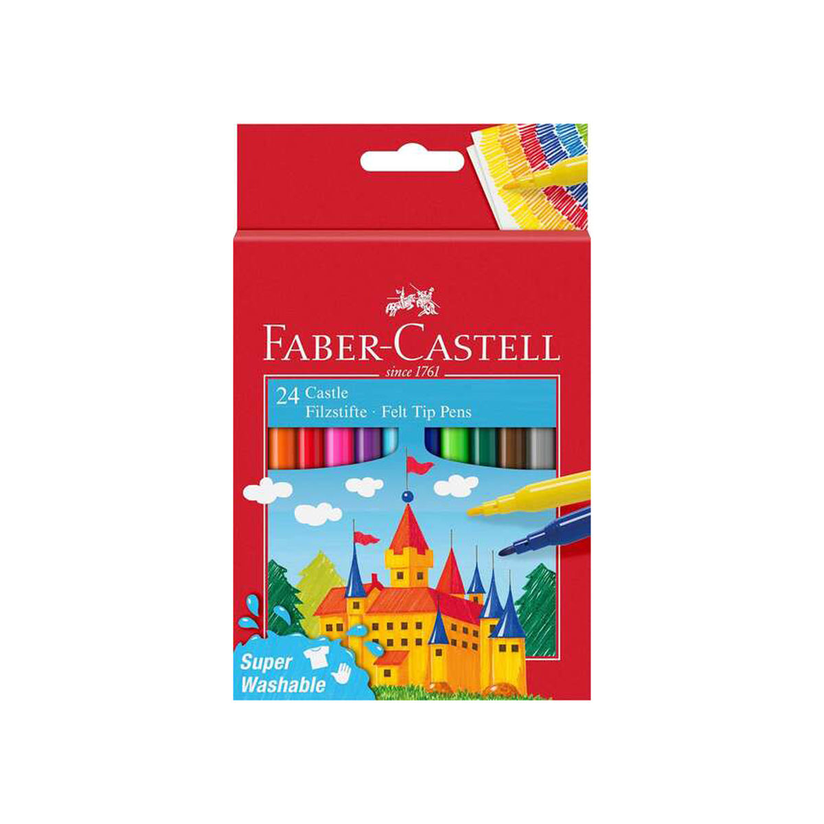 FABER ROTULADORES COLORES 24U