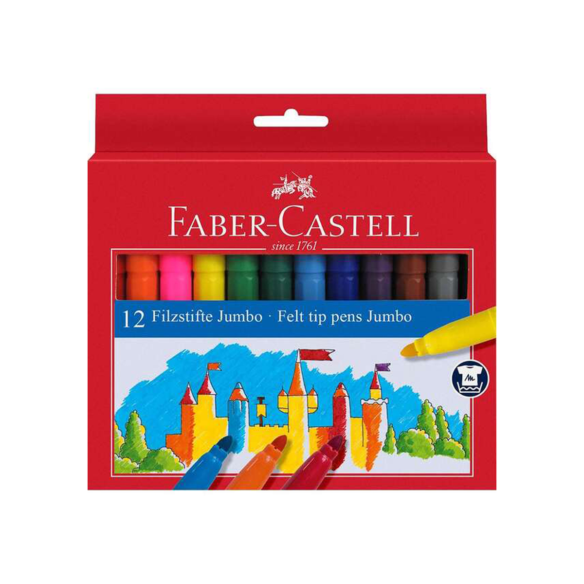 FABER ROTU JUMBO COLORES 12U