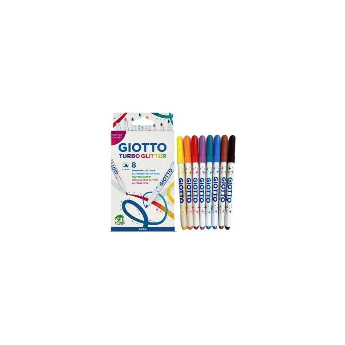 GIOTTO ROTU 2.8MM COLORES 8U