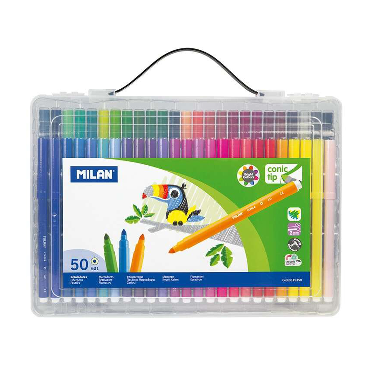 MILAN ROTU 5MM COLORES 50U