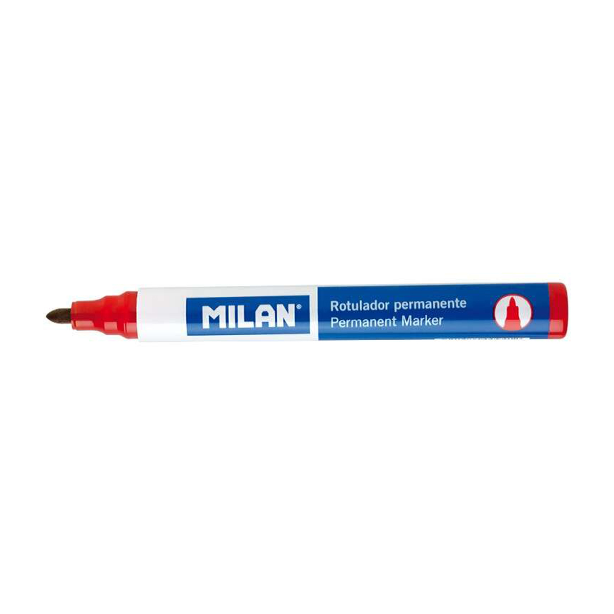 MILAN PERMANENTE 4MM ROJO 12U