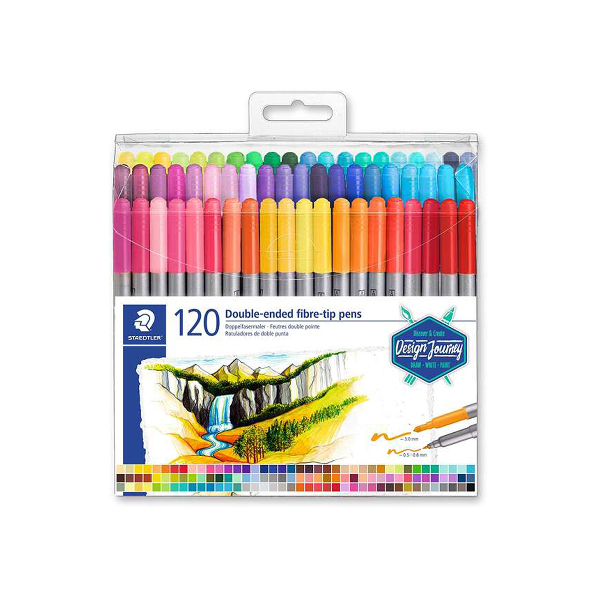 STAEDTLER 3200 DOBL PUNTA 120U