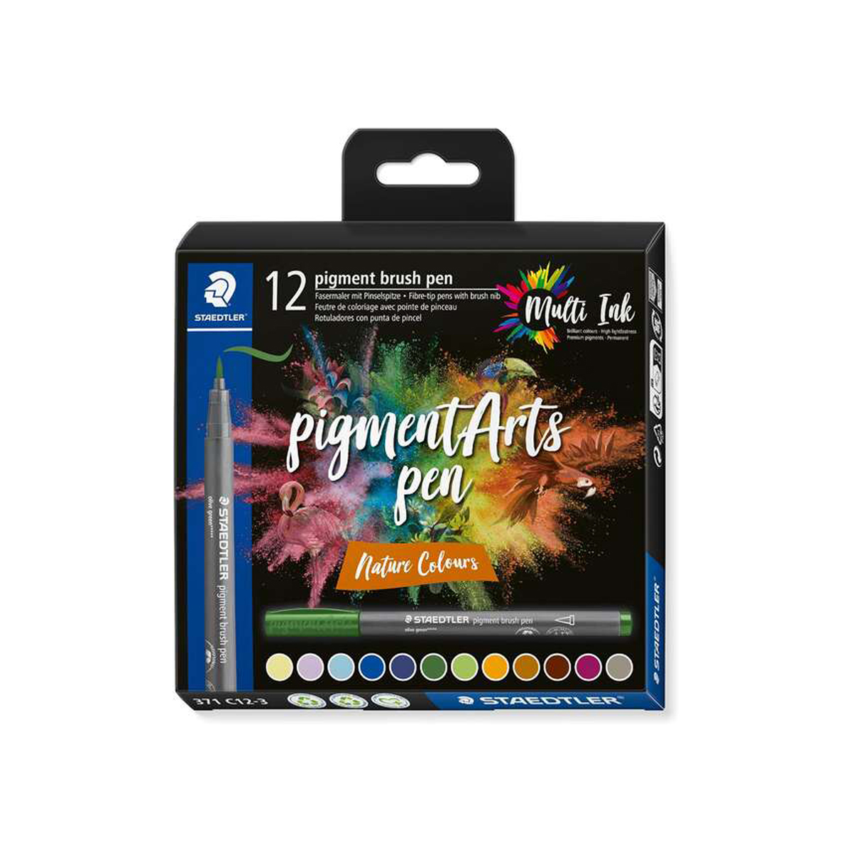 STAEDTLER 371 PUNTA PINCEL 12U