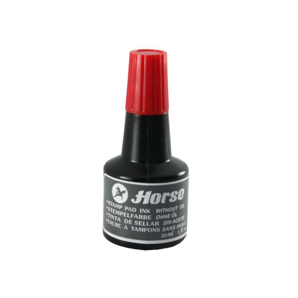 HORSE TINTA TAMPON 30ML ROJO