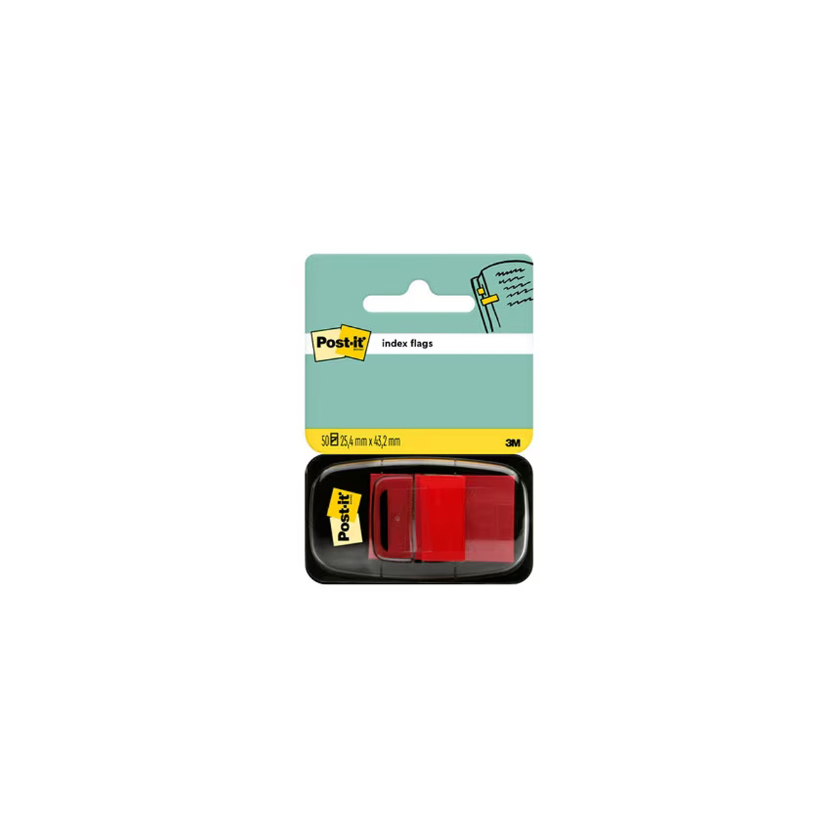 POST-IT DISPENSADOR INDICE ROJ