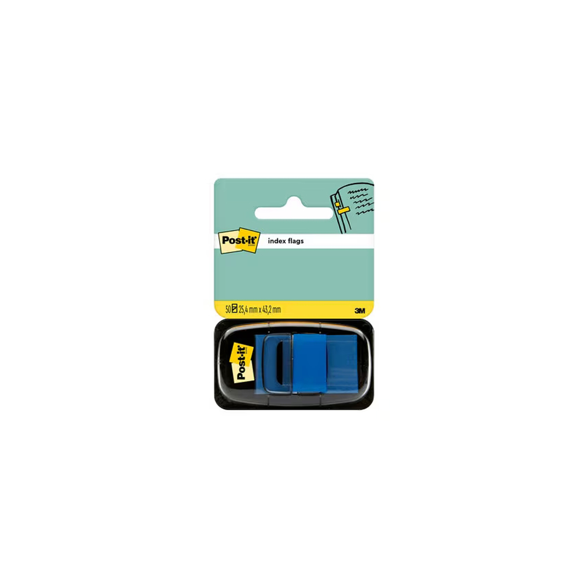 POST-IT DISPENSADOR INDICE AZU