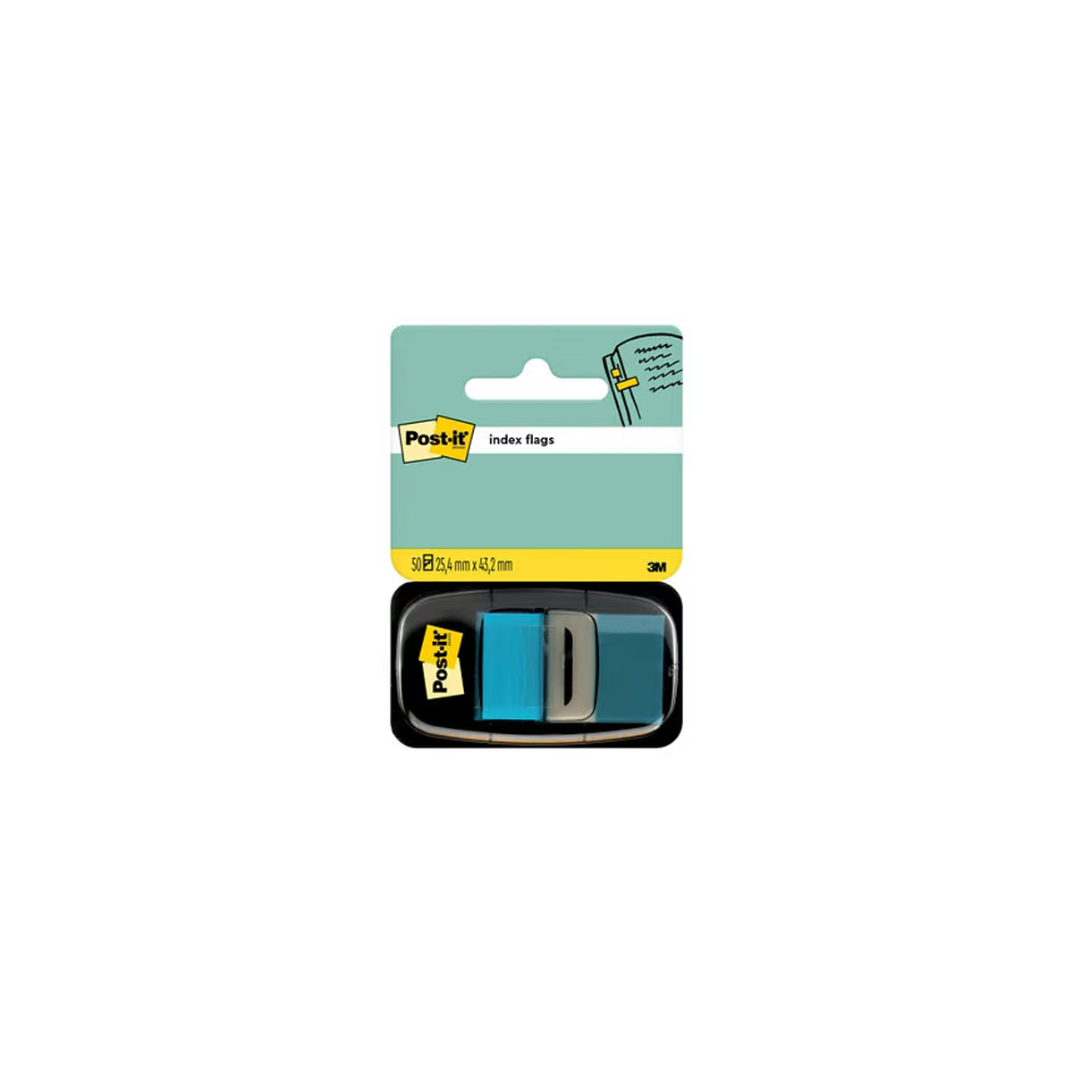 POST-IT DISPENSADOR INDICE AZU