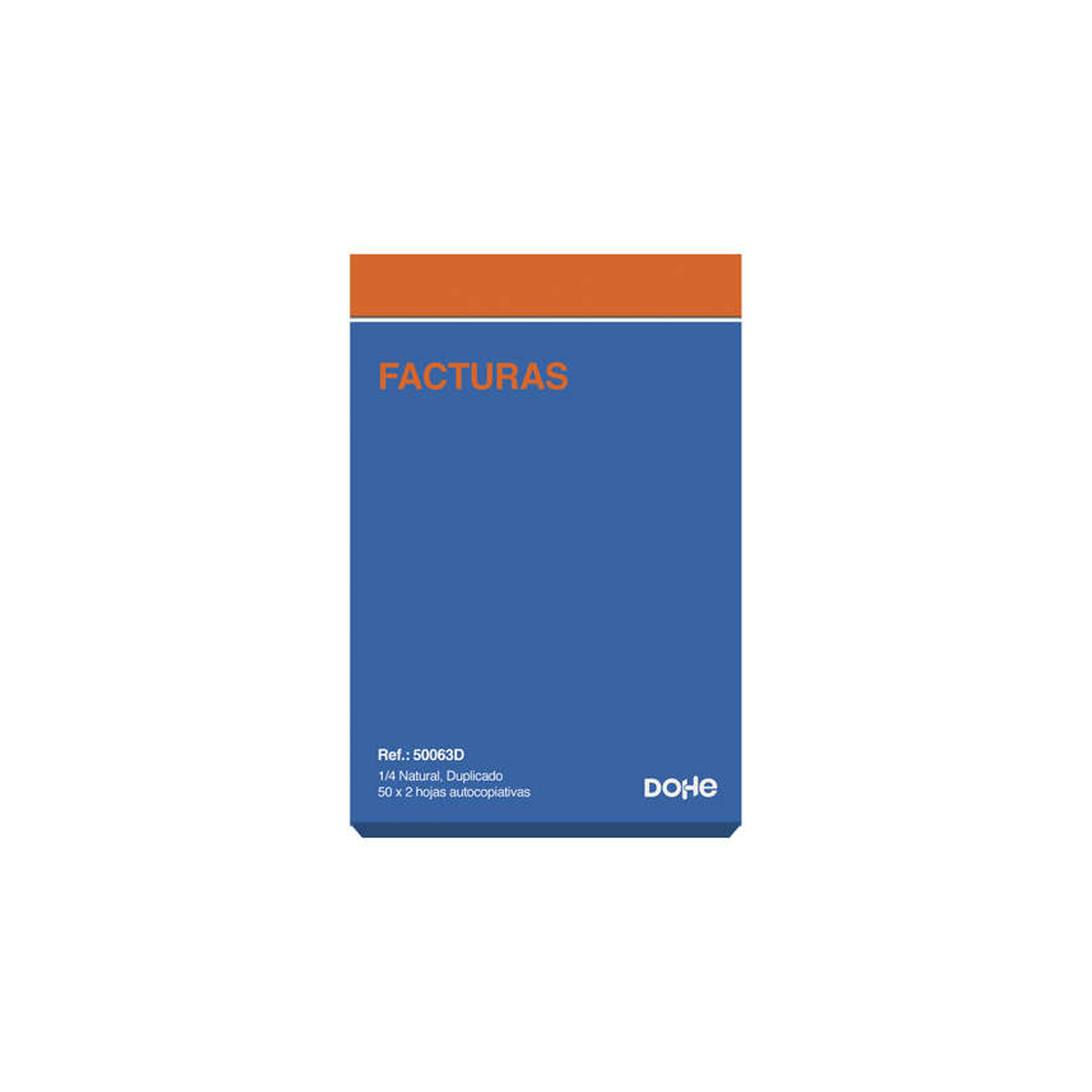 DOHE TALONARIO FACTURAS 50X2