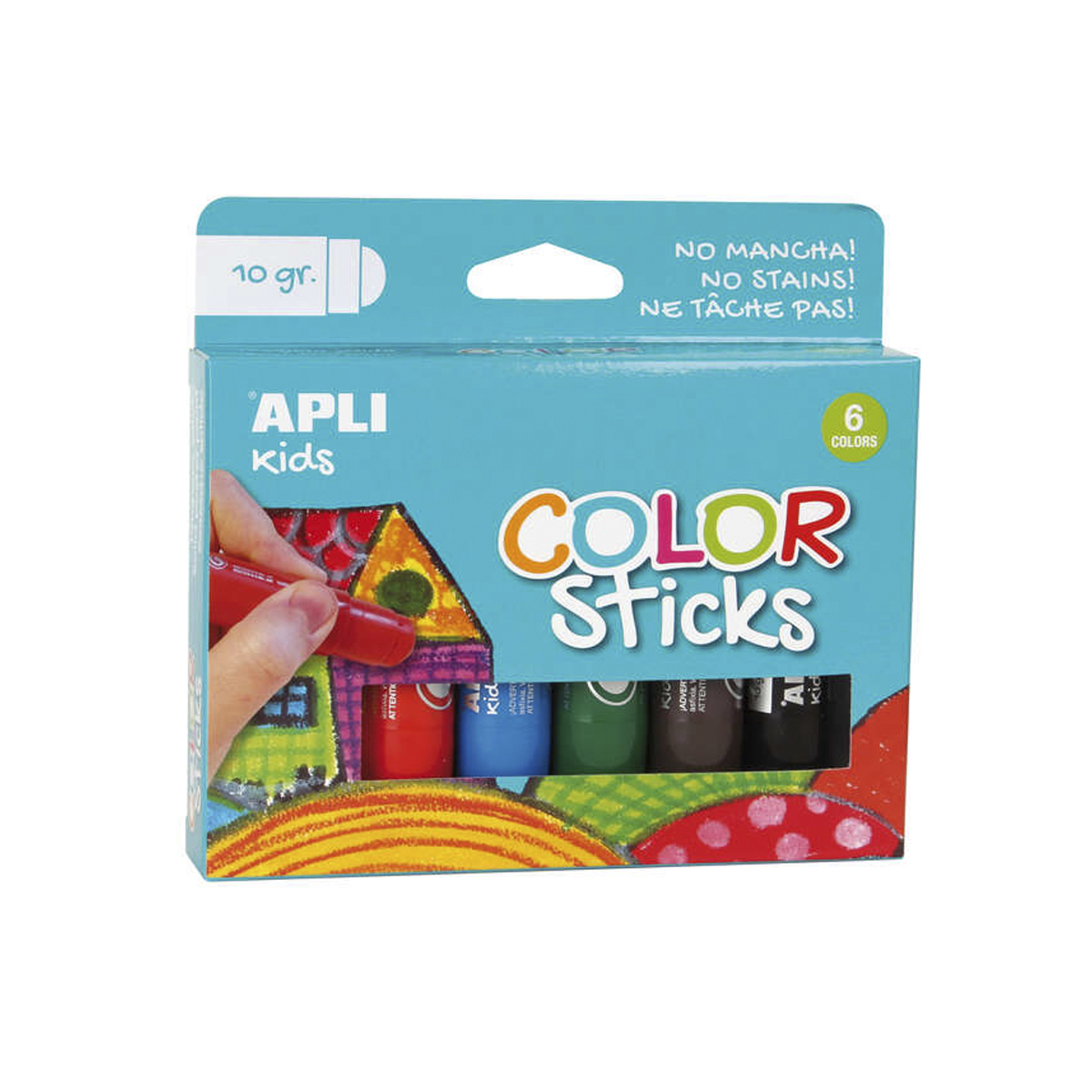 APLI TEMPERA SOLIDA 10G 6U