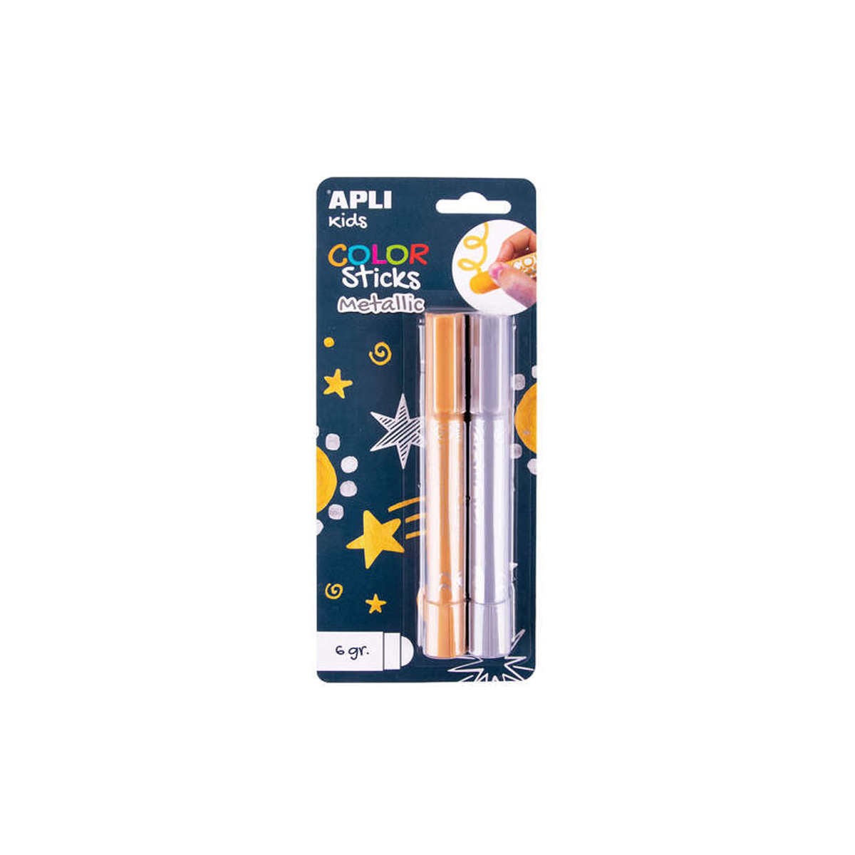 APLI TEMPERA SOLIDA 6G 2U
