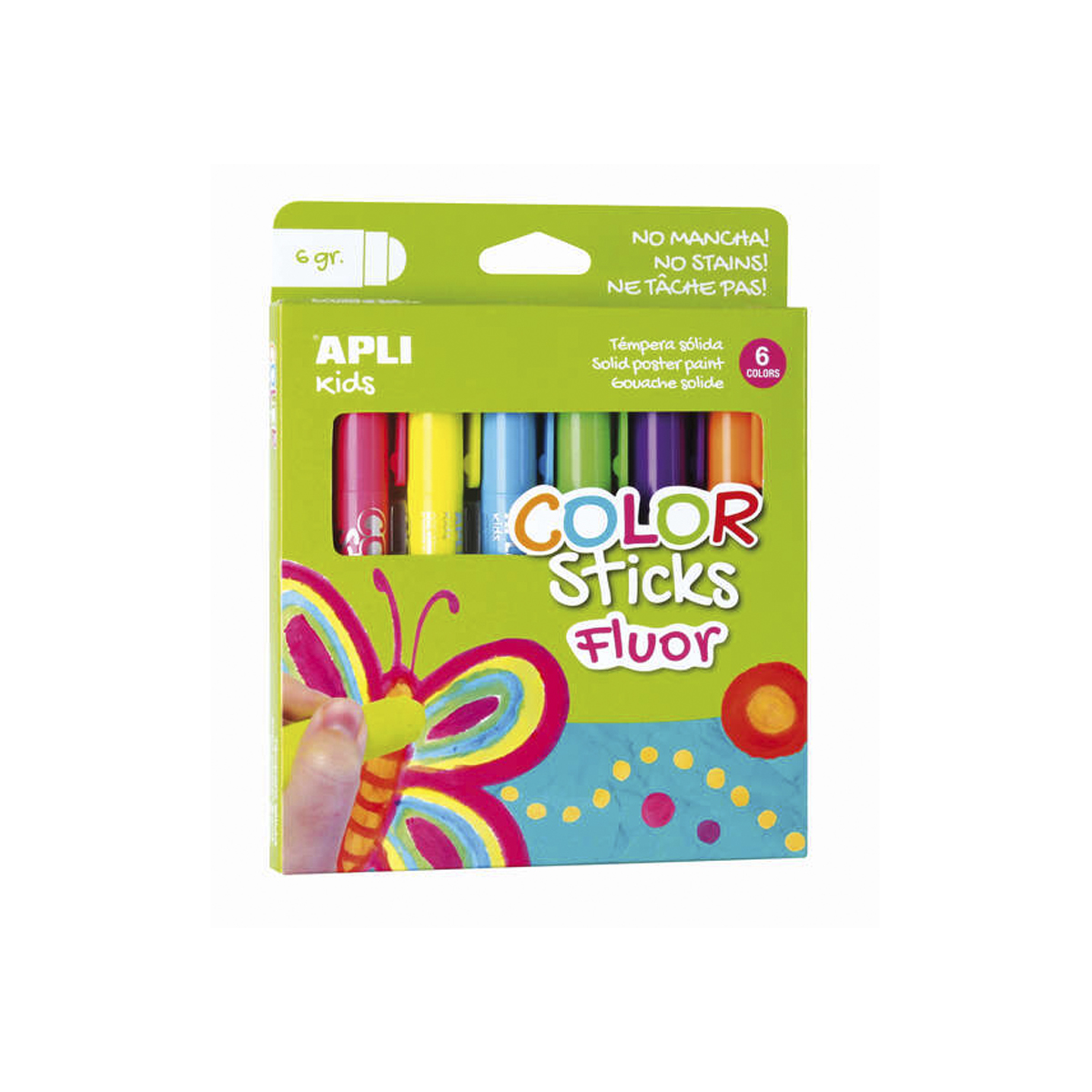 APLI TEMPERA SOLIDA 6G 6U