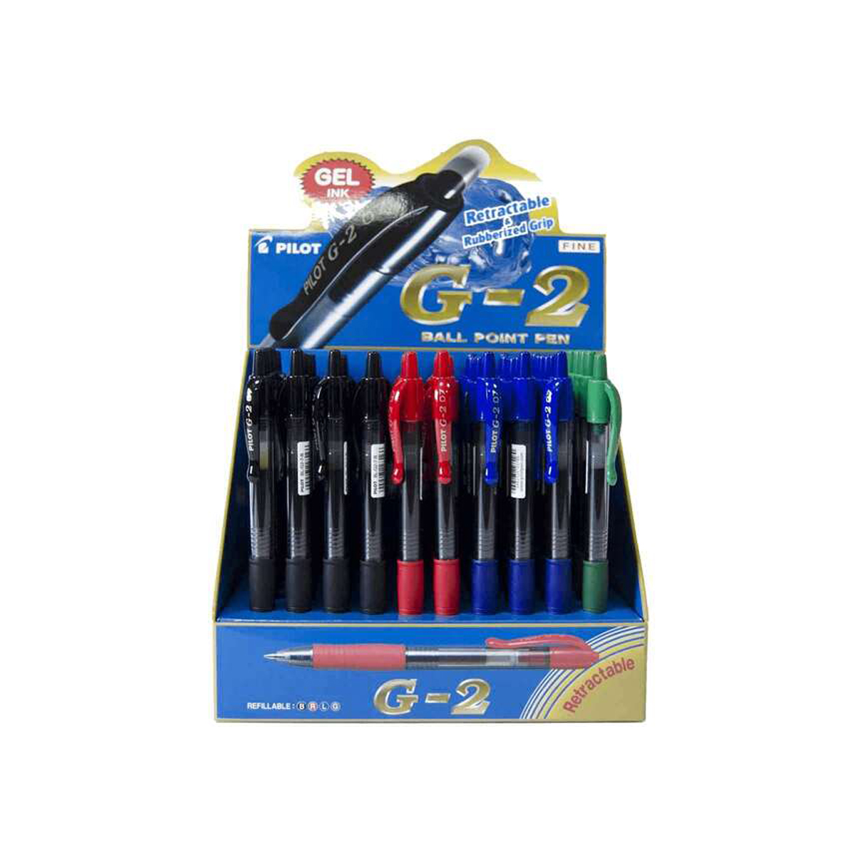 PILOT G2 EXPOSITOR DE 60 T.GEL