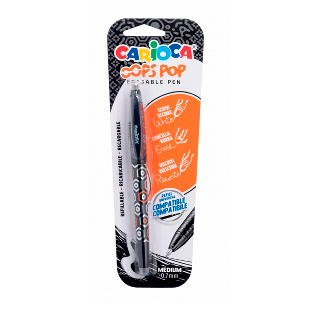 CARIOCA BOLI BORRABLE 0.7MM NE