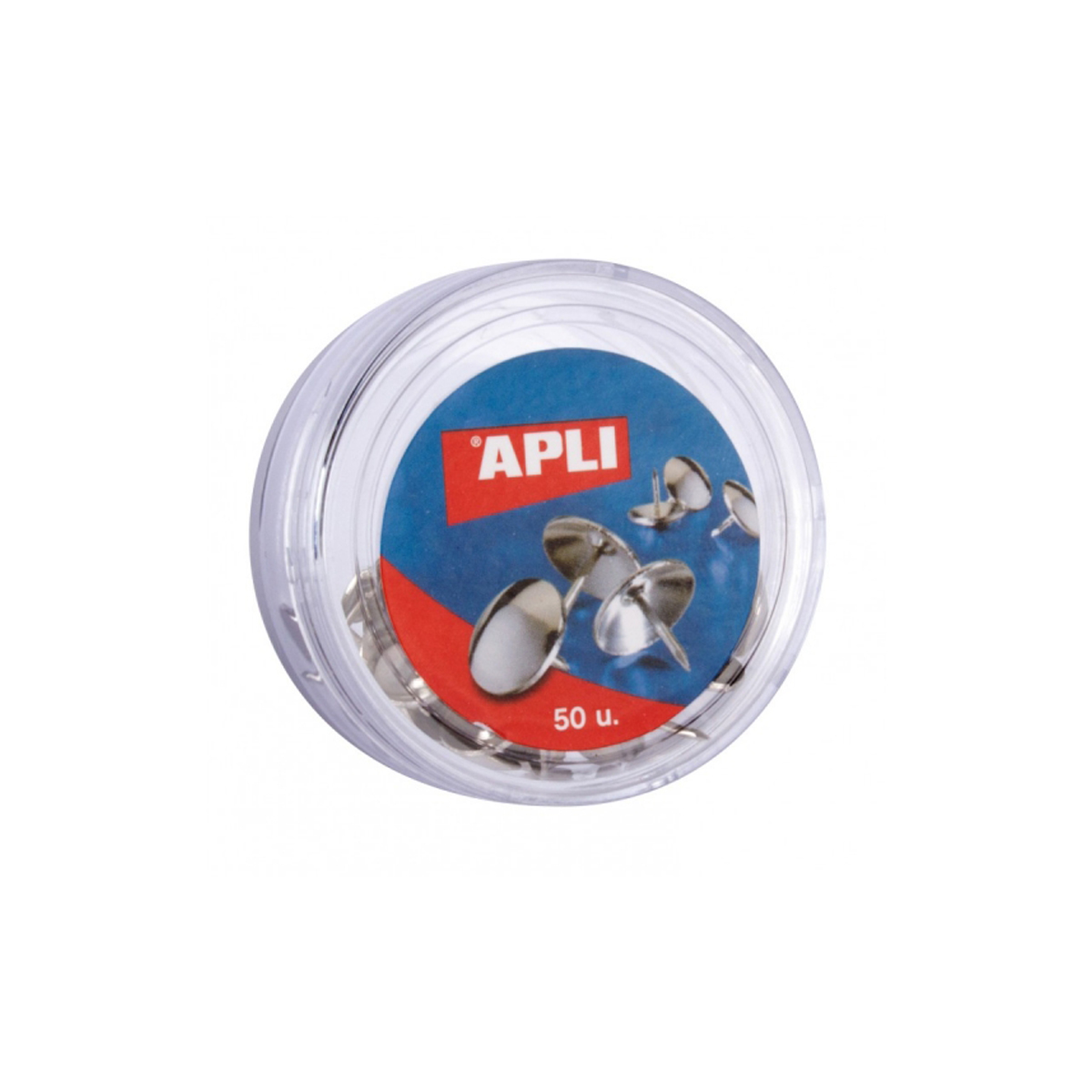 APLI CHINCHETAS NIQUELADAS 50U