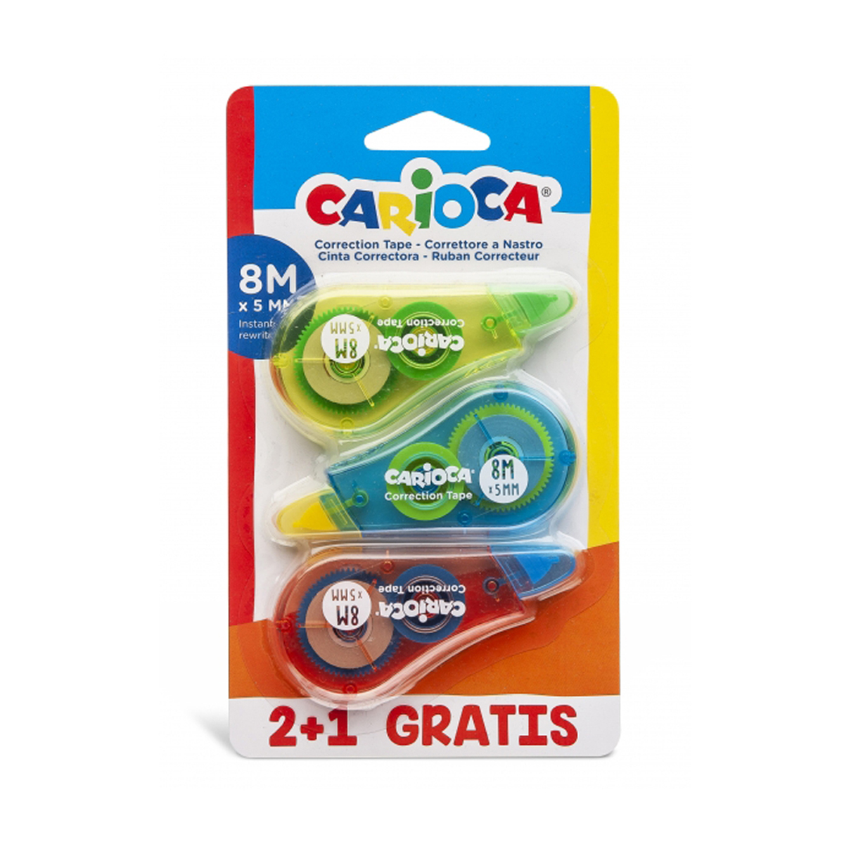 CARIOCA CINTA CORRECTOR 2+1U