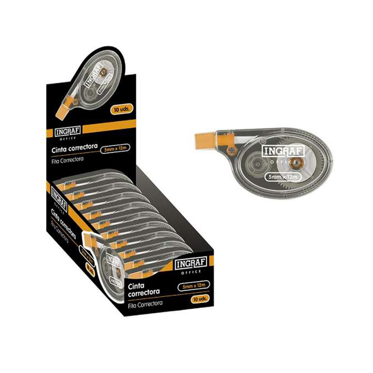 INGRAF CORRECTOR SECO 5MMX12M