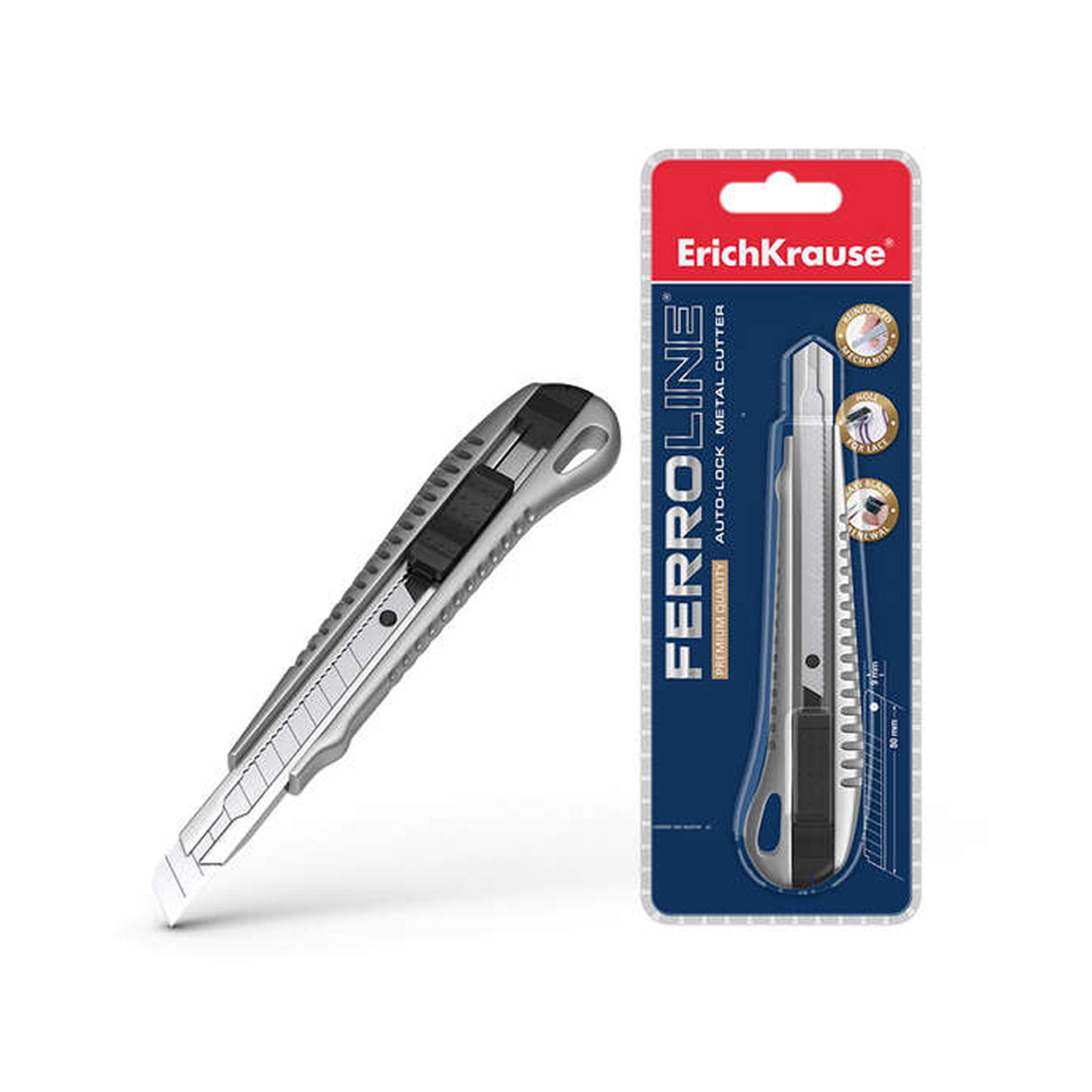 ERICHKRAUSE CUTER 9M PLATEADO