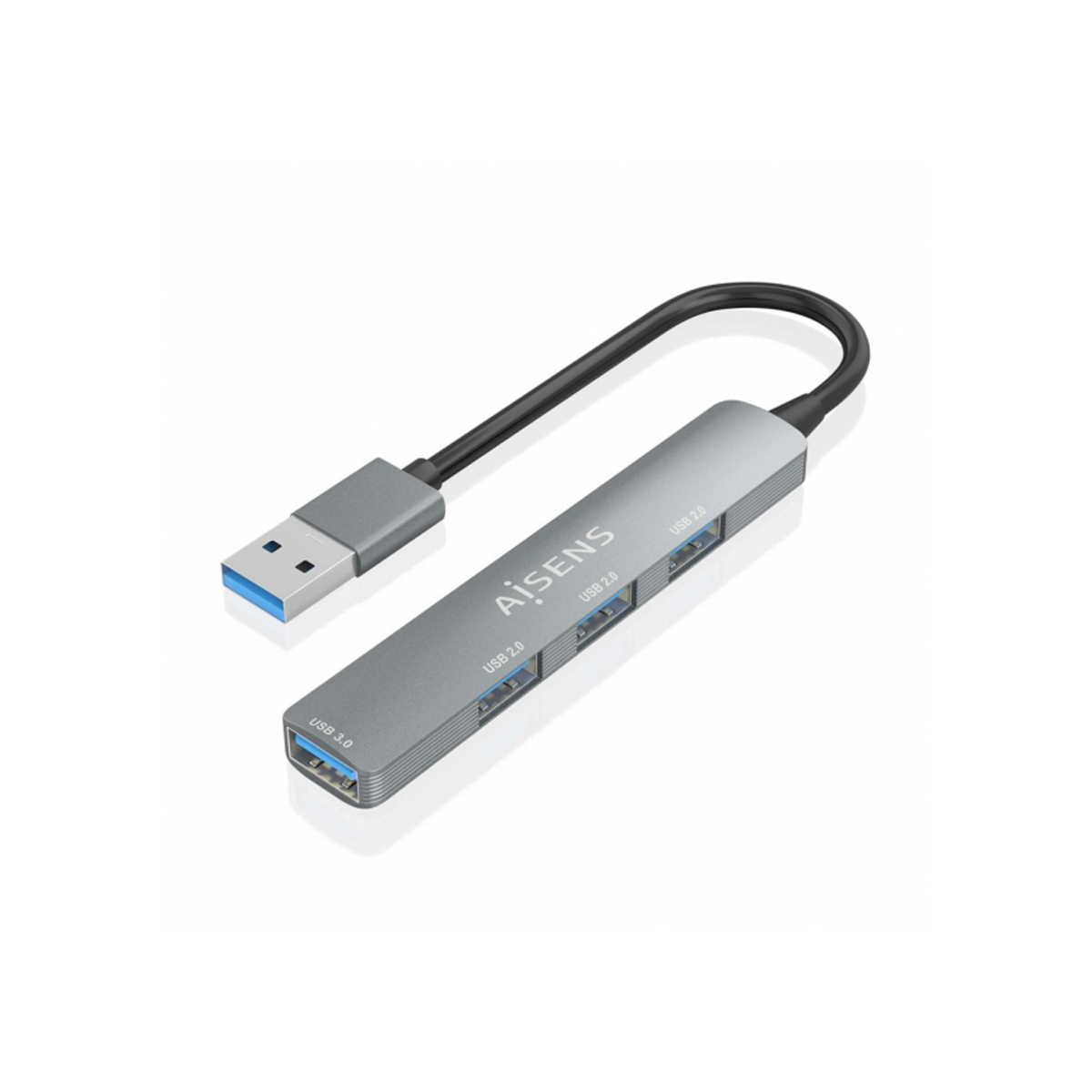 AISENS HUB USB DELGADO 4EN1