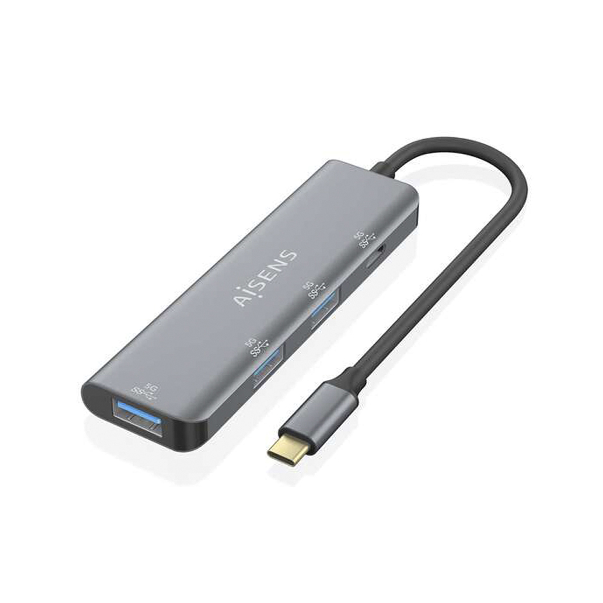 AISENS HUB USB 3.2 4 EN 1 15CM