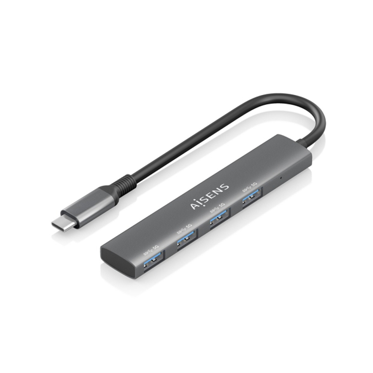AISENS HUB USB-C DELGADO 4EN1