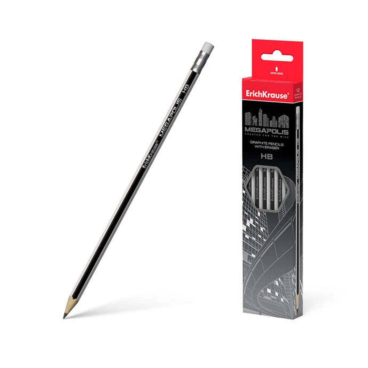 ERICHKRAUSE LAPIZ HB GOMA 12U