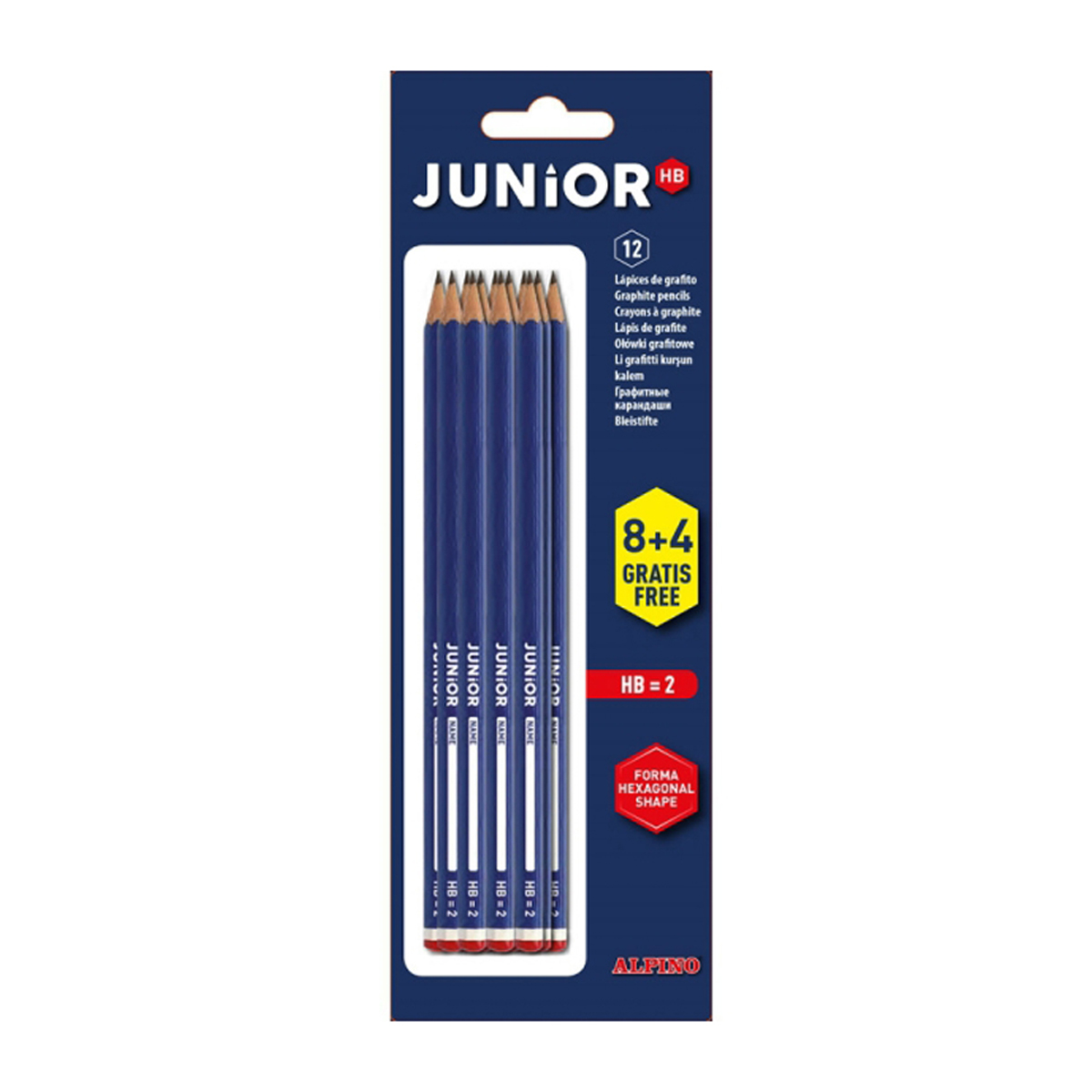 ALPINO JUNIOR LAPIZ HB 12U