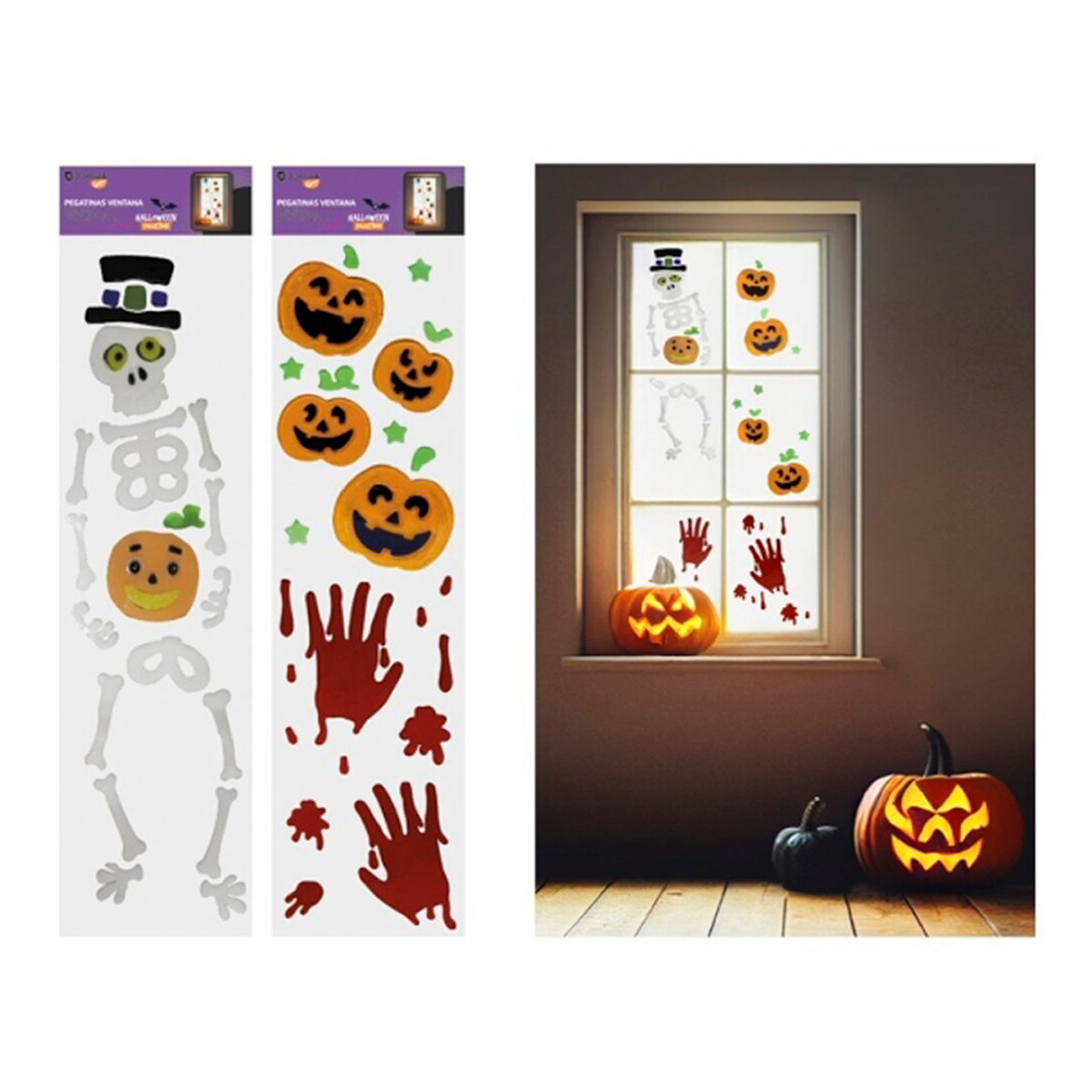 BISMARK PEGATINAS HALLOWEEN 2U