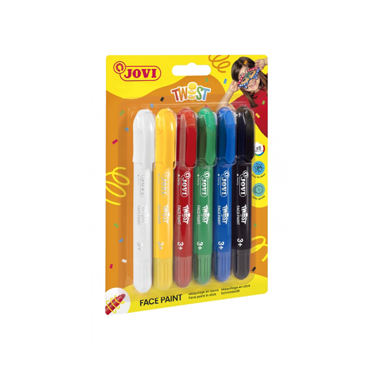 JOVI PACK PINTURA FACIAL 6U