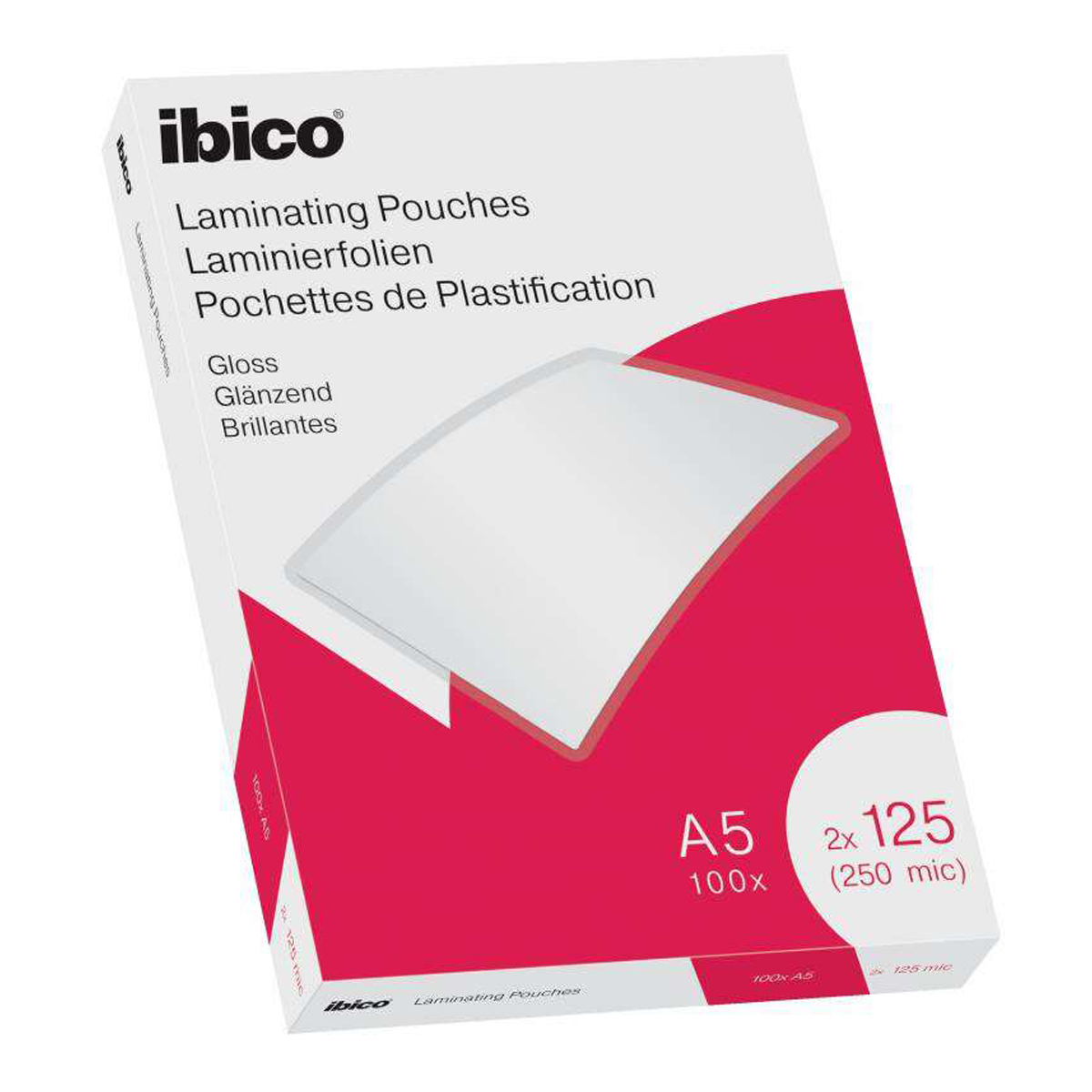 IBICO FUNDAS A5 100 125 MICRAS