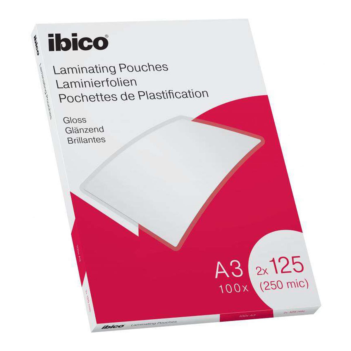 IBICO FUNDAS A3 100 125 MICRAS