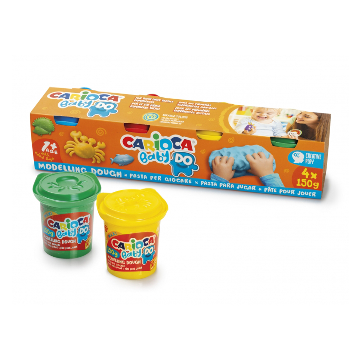 CARIOCA PASTA MODELAR 150ML 4U