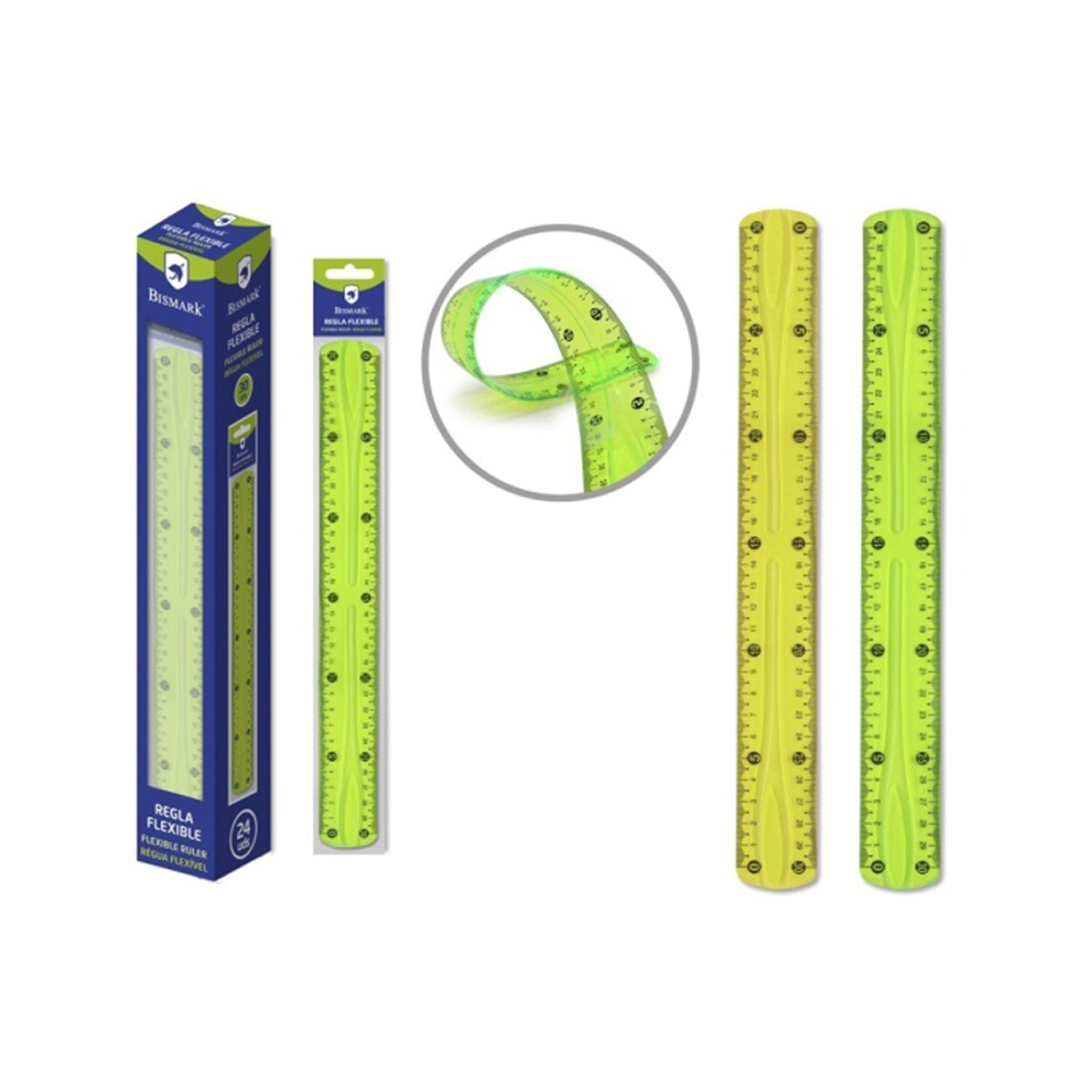 BISMARK REGLA FLEXIBLE 30CM