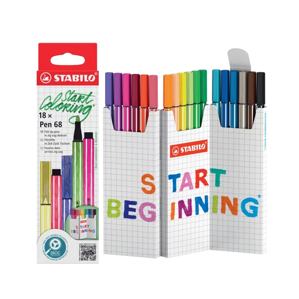 STABILO ROTU LAVABLE 1MM 18U