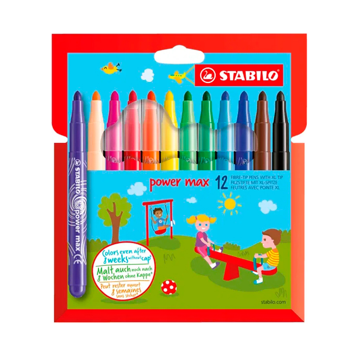 STABILO ROTU LAVABLE 3MM 12U