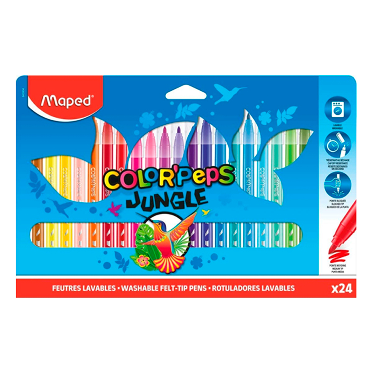 MAPED JUNGLE ROTU 2MM 24U