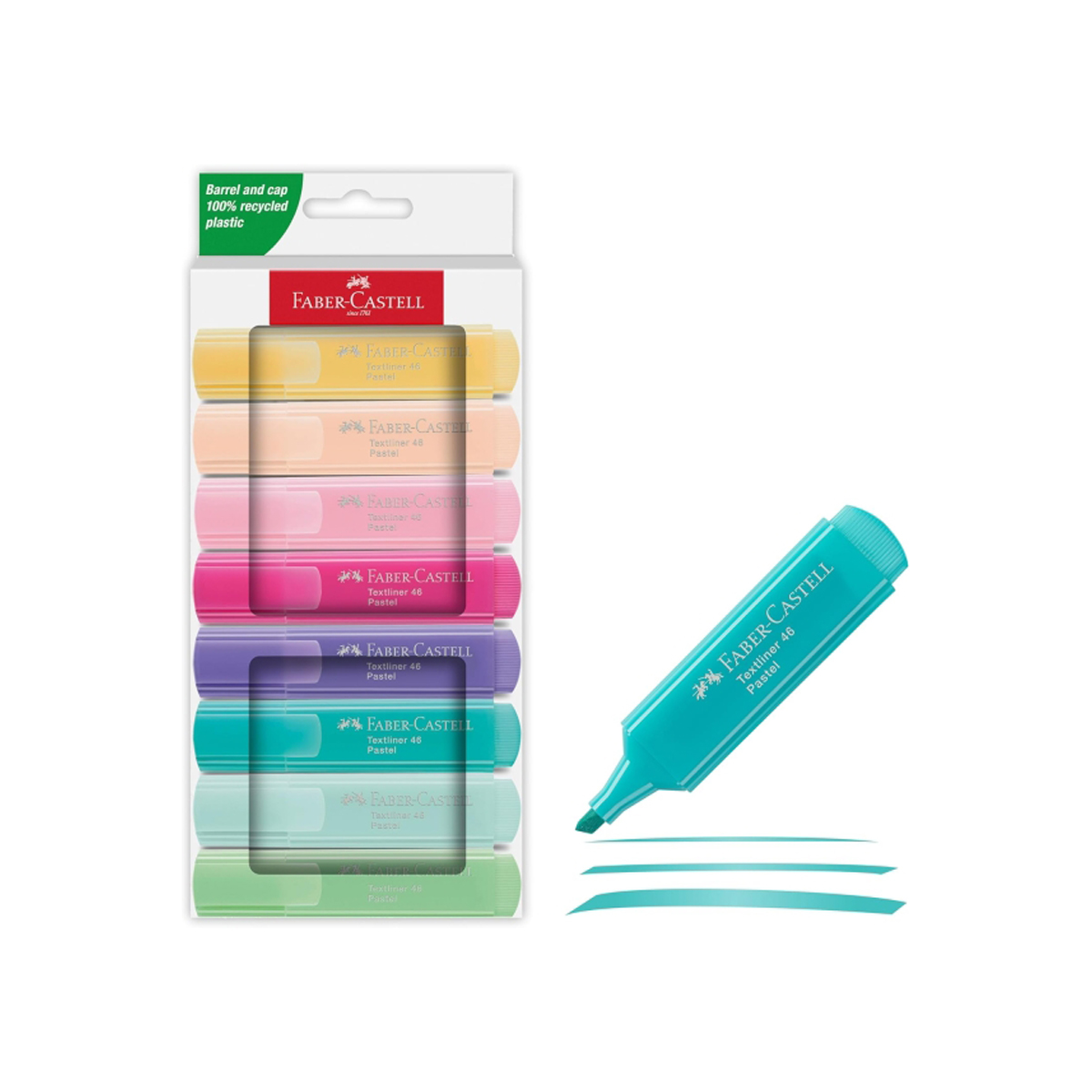 FABER MARCADOR 1-5MM SURTID 8U