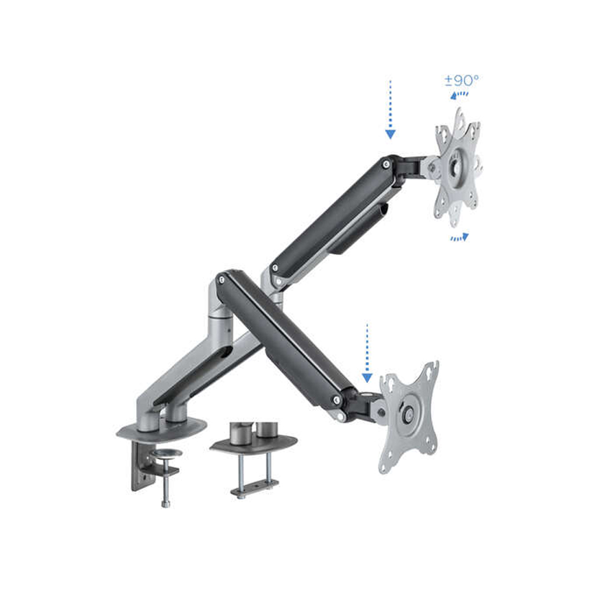 TOOQ SOPORTE 2 BRAZOS 17-32''