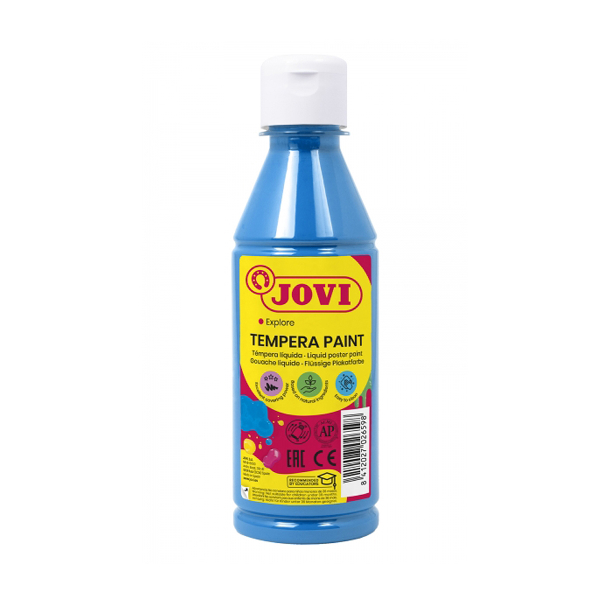 JOVI TEMPERA 250ML AZUL CIAN